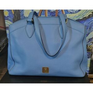 MCM - Large Pebbled Leather Shoulder Bag